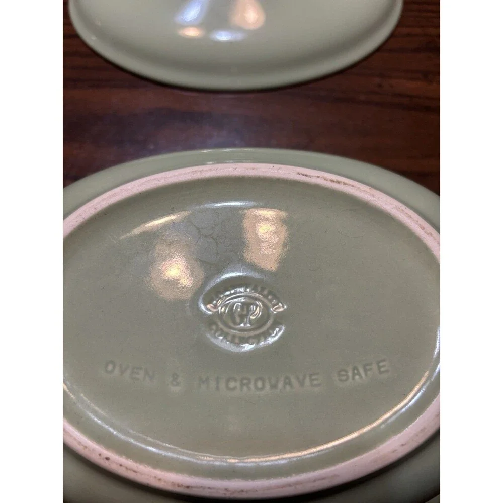 Vintage Gail Pittman Hospitality Collection Sage 1.5 Qt Covered Casserole Dish